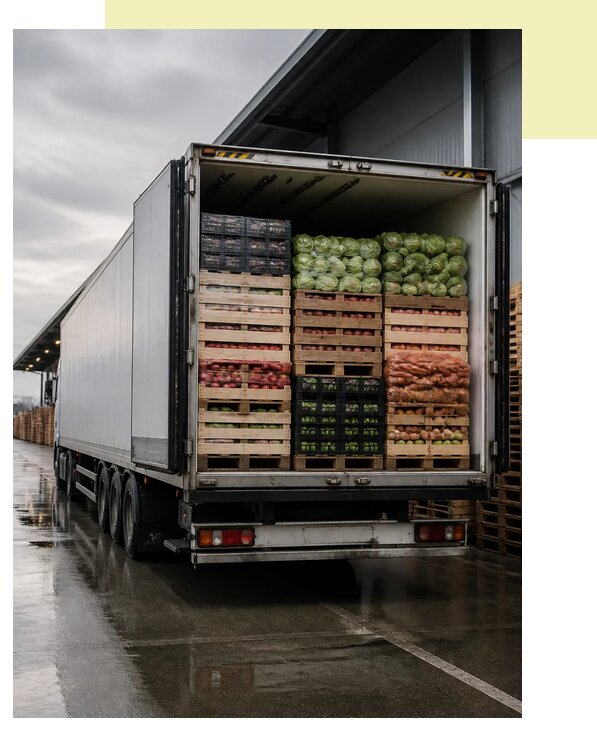 Перевозка плодоовощной продукции в Наро-Фоминск по цене от 5123 р. | Агросервис-Нр-
