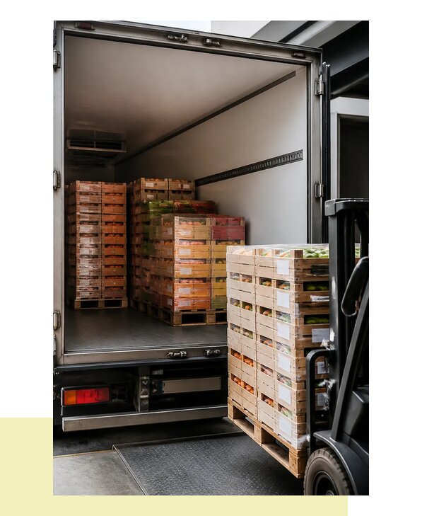 Перевозка сельхозпродукции на паллетах с доставкой в Наро-Фоминск