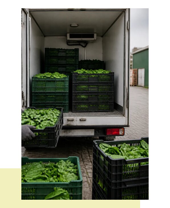 Перевозка шпината в Наро-Фоминск с сохранением свежести продукции